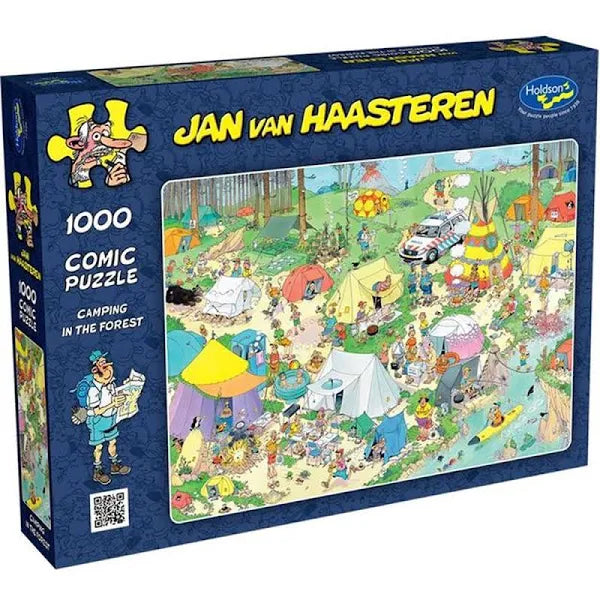 JVH Jigsaw: Camping in the Forest 1000pc