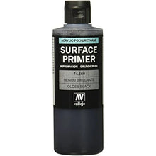 Vallejo: Surface Primer 200ml Gloss Black