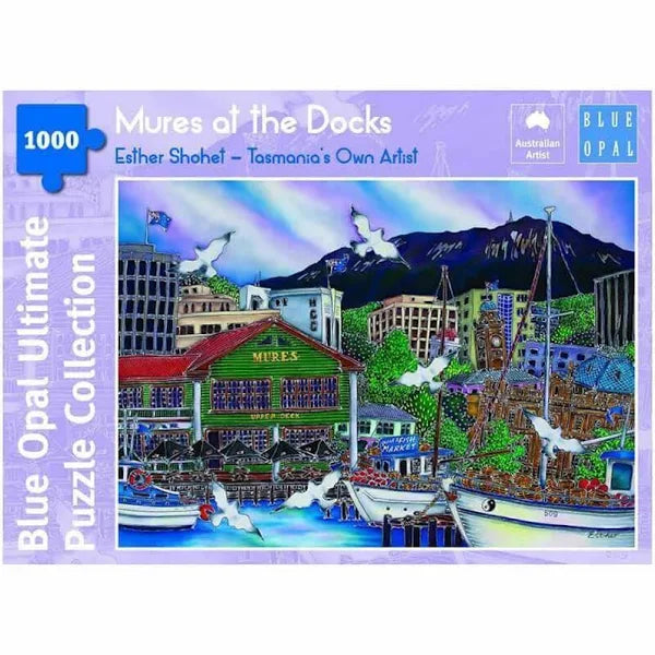 Blue Opal: Mures at the Docks 1000pc