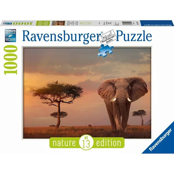 Ravensburger: Elephant Masai Mara 1000pc