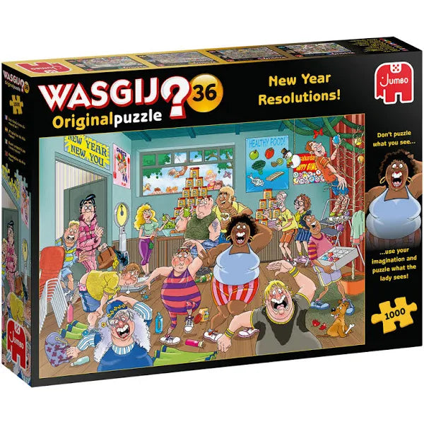Wasgij? Original 36 New Years Resolutions!