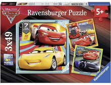 Ravensburger: Disney Cars 3 Collection 3x49pc