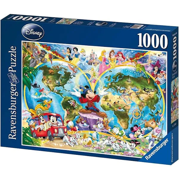 Ravensburger: Disney World Map 1000pc