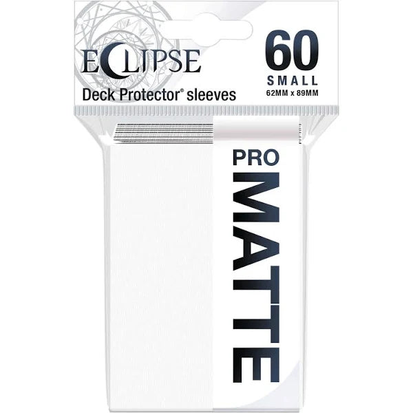 Ultra Pro: Eclipse Deck Protector - Small Matte 60 (White)