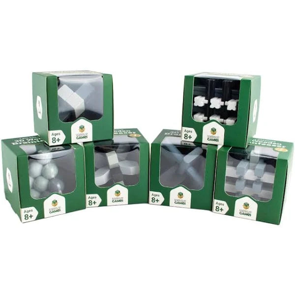 LPG Classics: 3D Wooden Brainteaser Series 1