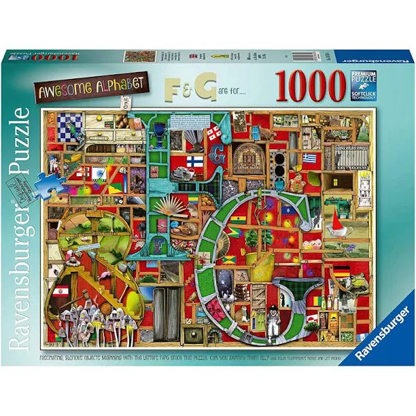 Ravensburger: Awesome Alphabet F&G 1000pc
