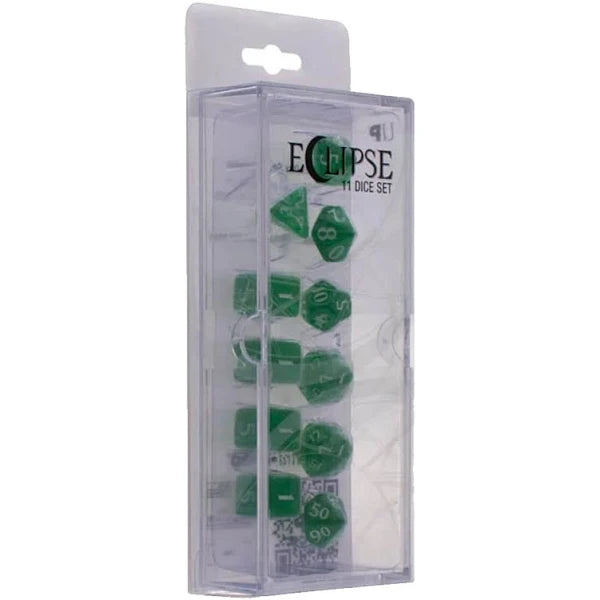 Ultra Pro: Eclipse 11 Dice Set - Forest Green