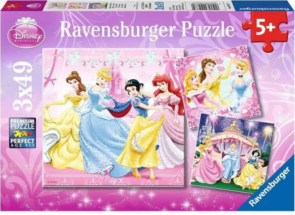 Ravensburger: Disney Snow White 3x49pc