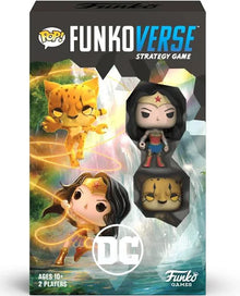 Funkoverse Strategy Game: DC Wonder Woman & Cheetah