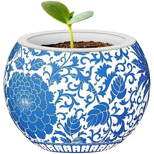 3D Flowerpot: Oriental Flowers
