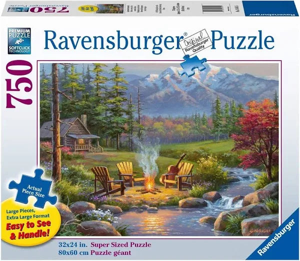Ravensburger: Riverside Livingroom 750pc