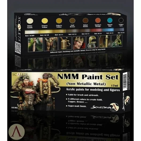 Scale 75 NMM Gold & Copper Paint Set