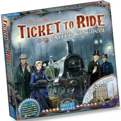 Ticket to Ride: United Kingdom & Pennsylvania (Expansion)