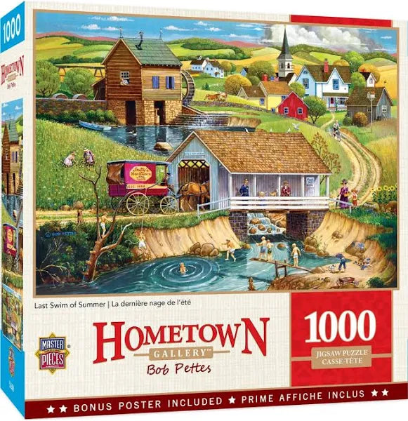 Masterpieces: Hometown Gallery Last Swim of Summer 1000pc