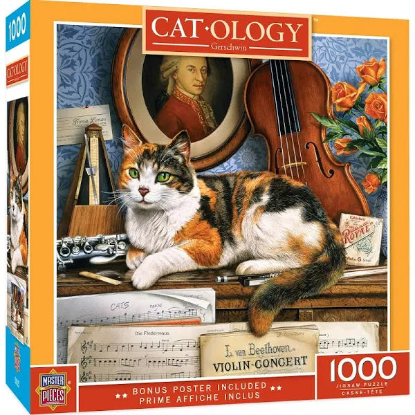 Masterpieces: Cat-Ology Gerschwin 1000pc