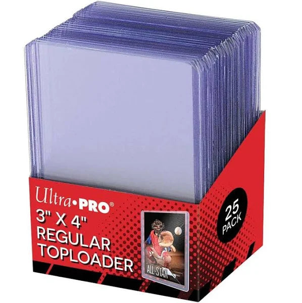 Ultra Pro: Toploader 3x4 Regular 25pk
