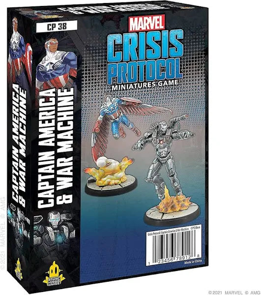 Marvel Crisis Protocol: Captain America & War Machine