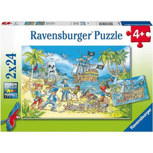 Ravensburger: Adventure Island Puzzle 2x24pc