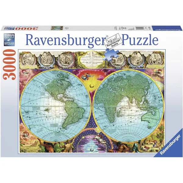 Ravensburger: Antique Map 3000pc