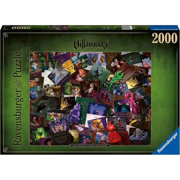 Ravensburger: Disney Villainous The Worst Comes Prepared 2000pc