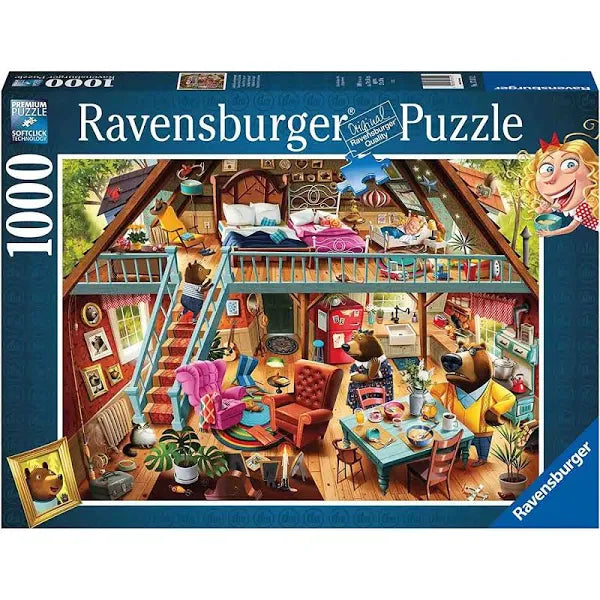 Ravensburger: Goldilocks Gets Caught! 1000pc