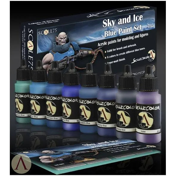 Scale 75 Sky & Ice Paint Set