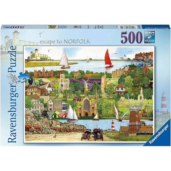 Ravensburger: Escape to Norfolk 500pc