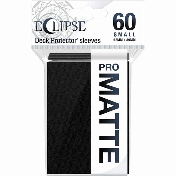 Ultra Pro: Eclipse Deck Protector - Small Matte 60 (Black)