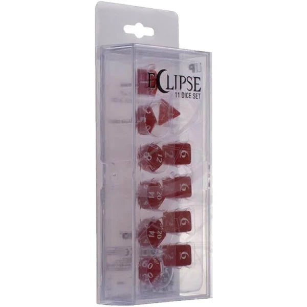 Ultra Pro: Eclipse 11 Dice Set - Apple Red