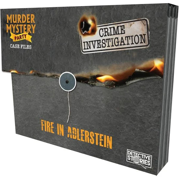Murder Mystery Party Case Files: Fire in Adlerstein
