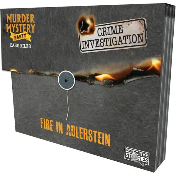 Murder Mystery Party Case Files: Fire  in Adlerstein
