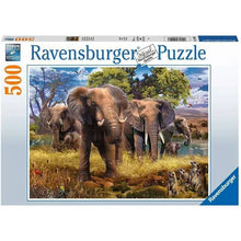 Ravensburger: Elephant Family 500pc
