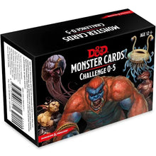 Dungeons & Dragons 5th Edition: Spellbook Cards Monster Challenge Deck 0-5