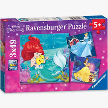 Ravensburger: Disney Princesses Adventure 3x49pc