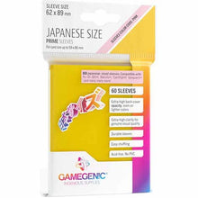 Gamegenic: Prime Card Sleeves Japanese Size - Yellow
