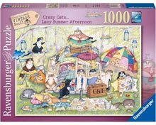 Ravensburger: Crazy Cats Lazy Summer Afternoon 1000pc