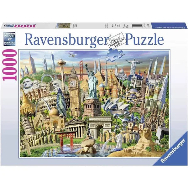 Ravensburger: World Landmarks 1000pc
