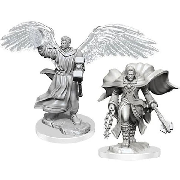 Nolzur's Marvelous Miniatures: Male Aasimar Cleric