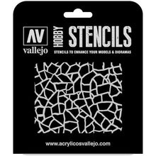 Vallejo: Stencil - Giraffe Camo WW2