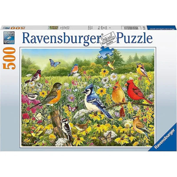Ravensburger: Birds in the Meadow 500pc