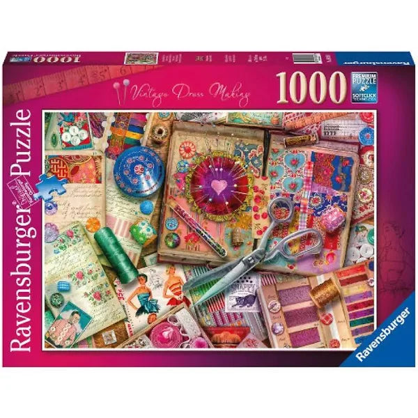 Ravensburger: Vintage Dressmaking 1000pc