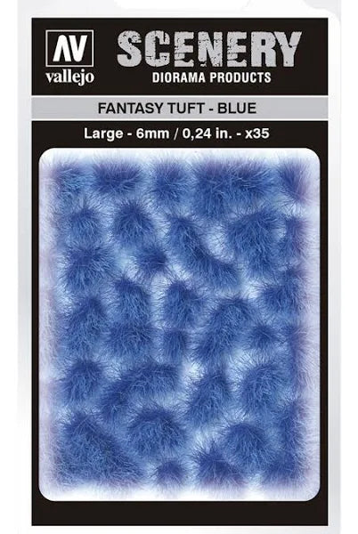 Vallejo: Scenery Tufts Fantasy Tuft Blue 6mm