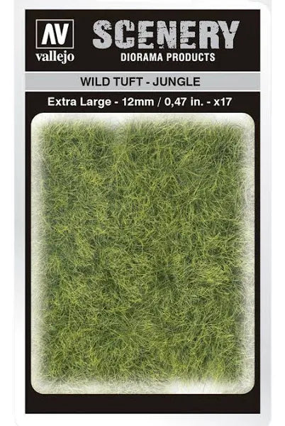Vallejo: Scenery Tufts Wild Tuft Jungle 12mm
