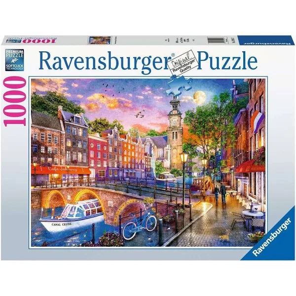 Ravensburger: Sunset in Amsterdam 1000pc