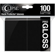 Ultra Pro: Eclipse Deck Protector - Gloss - 100ct (Black)