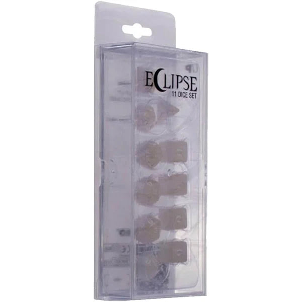 Ultra Pro: Eclipse 11 Dice Set - Arctic White