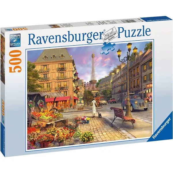 Ravensburger: A Walk Through Paris Puzzle 500pc