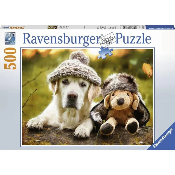 Ravensburger: Winter Labrador 500pc