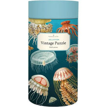 Cavallini Vintage Puzzle: Jellyfish 1000pc