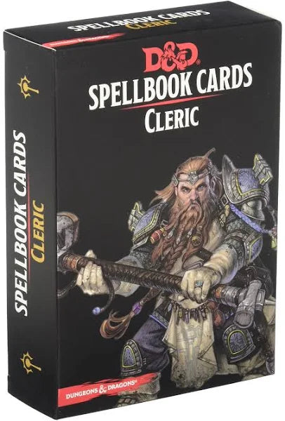 Dungeons & Dragons 5th Edition: Spellbook Cards Cleric